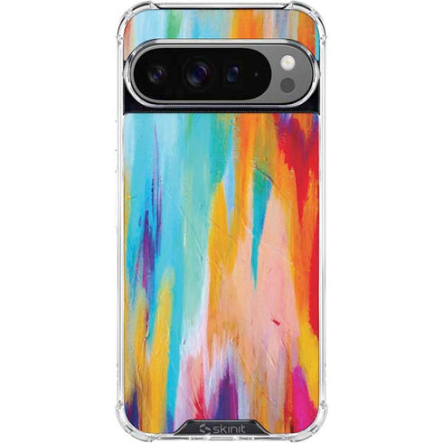 Multicolor Brush Stroke by Etta Vee Google Pixel 10 Pro XL Clear Case